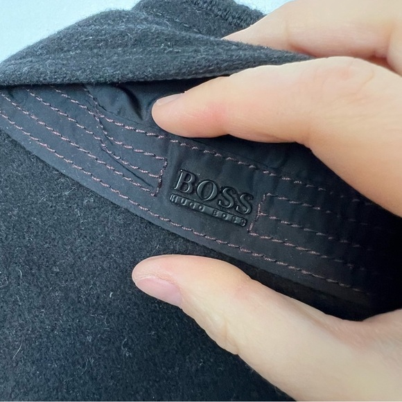 Boss black wool cashmere jacket 36R - Picture 9 of 11